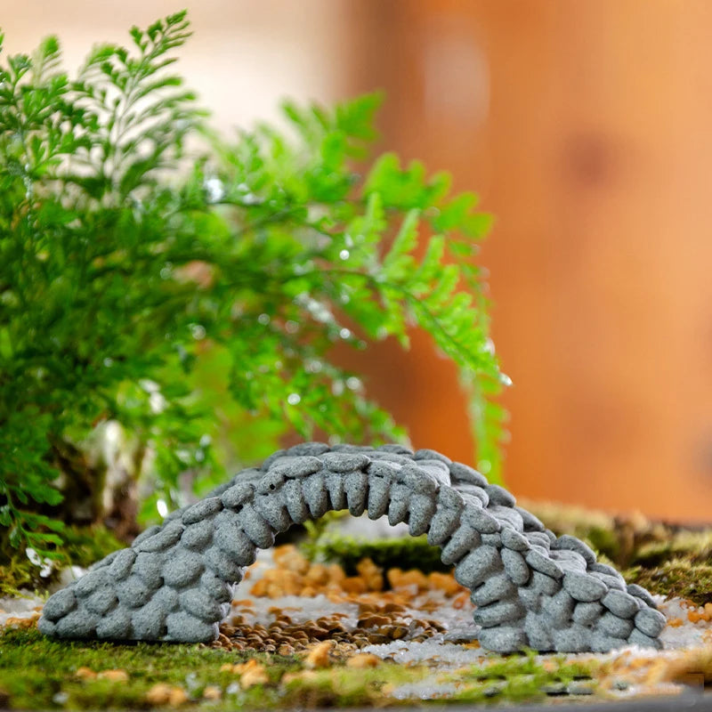 Resin Small Bridge Aquarium Ornaments Decoration Artificial Mountain for fish Tank Resin Aquarium Ornament Fish Tank Background