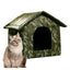 Outdoor Dog Bed Waterproof Roof Bed Waterproof Warm Dog Kennel Winter Tent Dog Nest Thickened Cold-Proof Nest Cat House