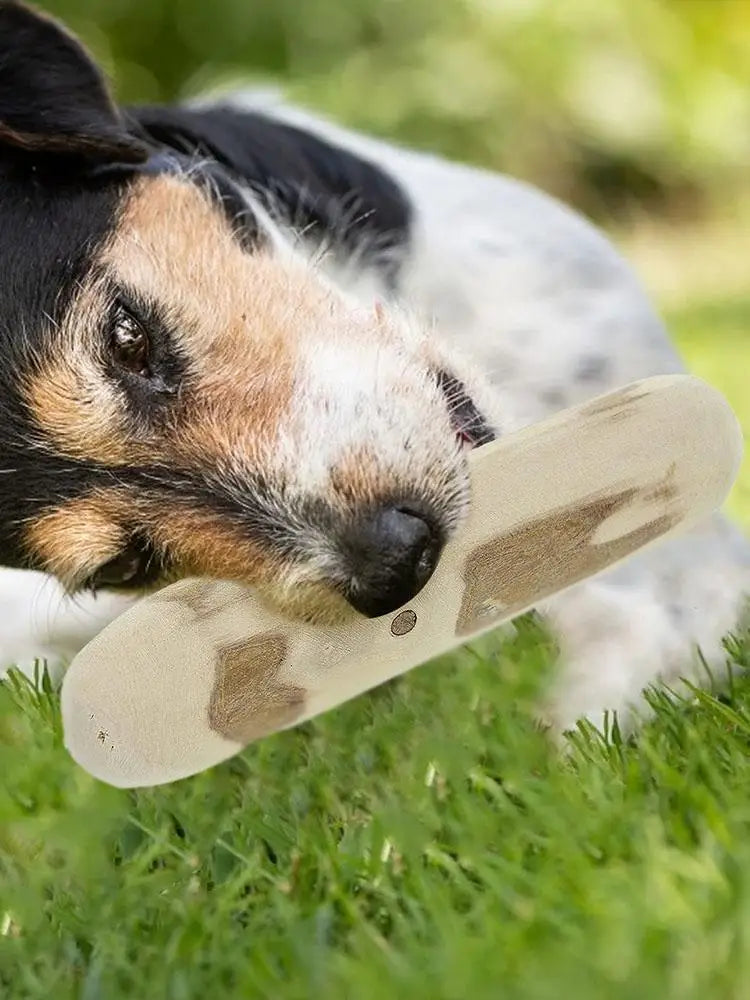 Dog Teeth Grinding Natural Coffee Wood Chewable Stick Teeth Cleaning Wooden Chewing Toy Calming Teething Toys Pet Supplies