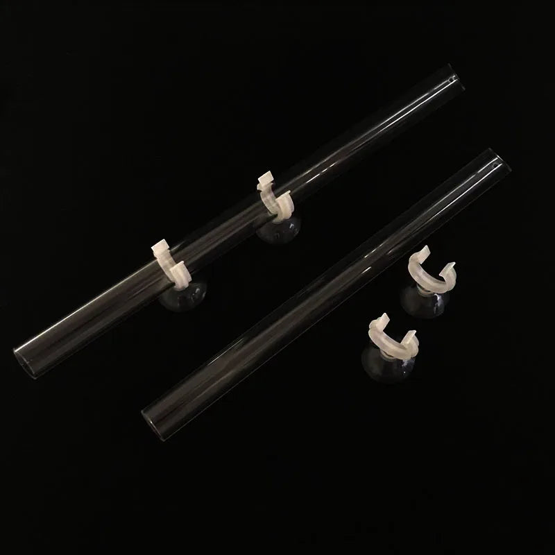 1Pcs Acrylic Aquarium Feeder Tube Dish Transparent Fish Tank Shrimp Snail Shrimp Food Feeder Bowl Aquarium Feeding Accessories