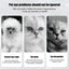 60g Pet Tear Stain Remover Powder  Dogs Cats Eye Cleaner Tear Stain Powder With Brush Pet Eye Risen Natural Safe Dog Eye Wash
