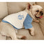 Dog Vest  Dog Shirts for Dogs  Dog Costume  Dog Clothes Parent-child Wear Spring and Summer Embroidery Four Colors