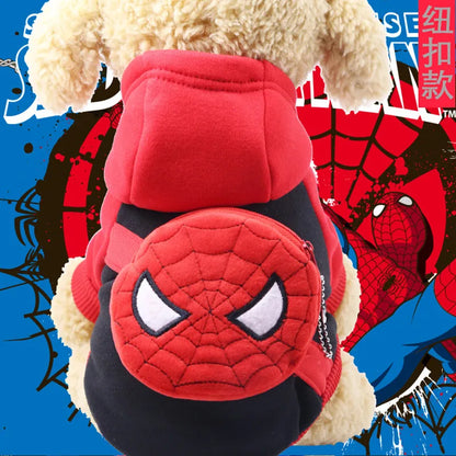 New Dog Clothes Autumn Winter Pet Products Pets Coats Soft Cotton Hoodies For Small Dogs Chihuahua Clothes Cartoon Pet Outfit