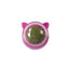 Rotating Cat Mint Ball New Cat's ears (Steamed cat-ear shaped bread) Pet Molar Toy Interactive Lickle Pet Products
