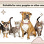 Dog Chain Collar Pink Diamond Cuban Link Necklace Metal Cat Chain Pet Crystal Collar Jewelry Accessories for  Dogs Cats