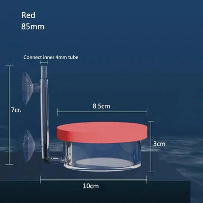 High transparency Acrylic Air Pump Sand Stone Aquarium Oxygen Pump Fresh Air Stone Nano Bubble Bar Aquarium Fish Tank Aerator