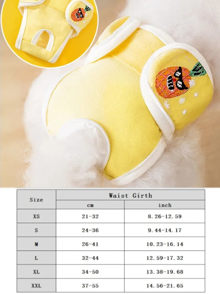 Dog Diapers Puppy Women's Panties Shorts Pet Physiological Pant Underwear Washable Female Dog Diper Panties Cat Dog Clothes 2024