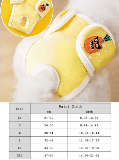 Dog Diapers Puppy Women's Panties Shorts Pet Physiological Pant Underwear Washable Female Dog Diper Panties Cat Dog Clothes 2024