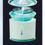 2.4L Pet Cat Dispenser Drinking Water Fountain Activated Carbon Filters LED Automatic Feeder Container USB Interface