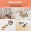 Self-Adhesive Cats Scratch Board Carpet Wall Anti Cat Scratch Sofa Diy Cats Scratch Board Sofa Protection Paws Sharpen Trimmable