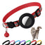 Airtag Cat Collar with Bell and Safety Buckle, Reflective Breakaway Collar with Airtag Holder for Cats Small Dogs Kitten Puppy