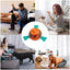 Dog Treat Dispenser Ball Toy Pet Ball Dispenser Funny Leaking Food Cat Interactive Toy Dogs Puppies Food Dispenser Slow Feeder