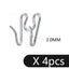 Dog Choke Collar Accessories Adjustable Training Collar For Dog 2.5/3.0/3.5/4.0MM Collar Links Fit for Prong Collar Pinch Collar