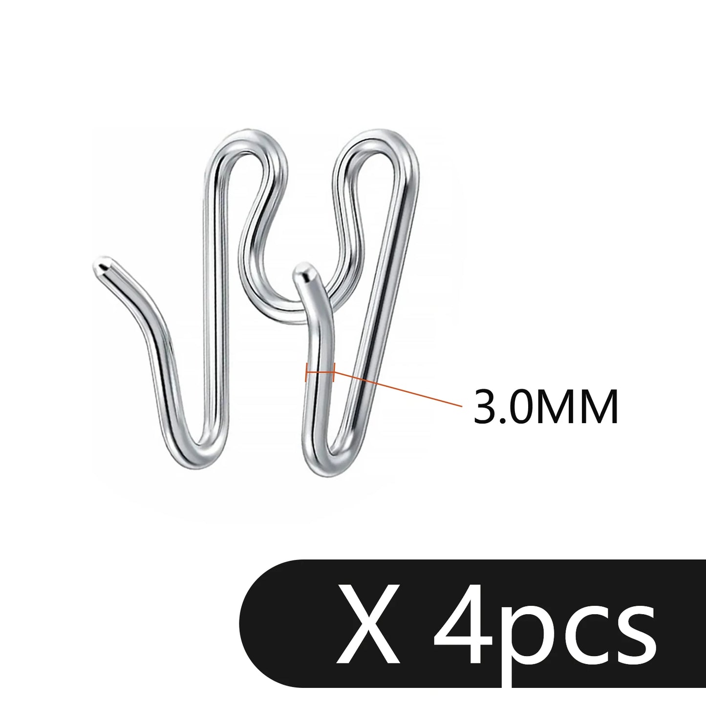 Dog Choke Collar Accessories Adjustable Training Collar For Dog 2.5/3.0/3.5/4.0MM Collar Links Fit for Prong Collar Pinch Collar