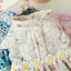 Floral Summer Clothes for Small Dogs Short Sleeve Lace Pink Sphinx Cat Dresses Princess Party Wear Breathable Pet Clothing
