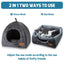New Triangle Cat Nest New Deep Sleep Comfort In Winter Cat Bed Closed Cat House Pet Nest Safe Pet House Pet Supplies