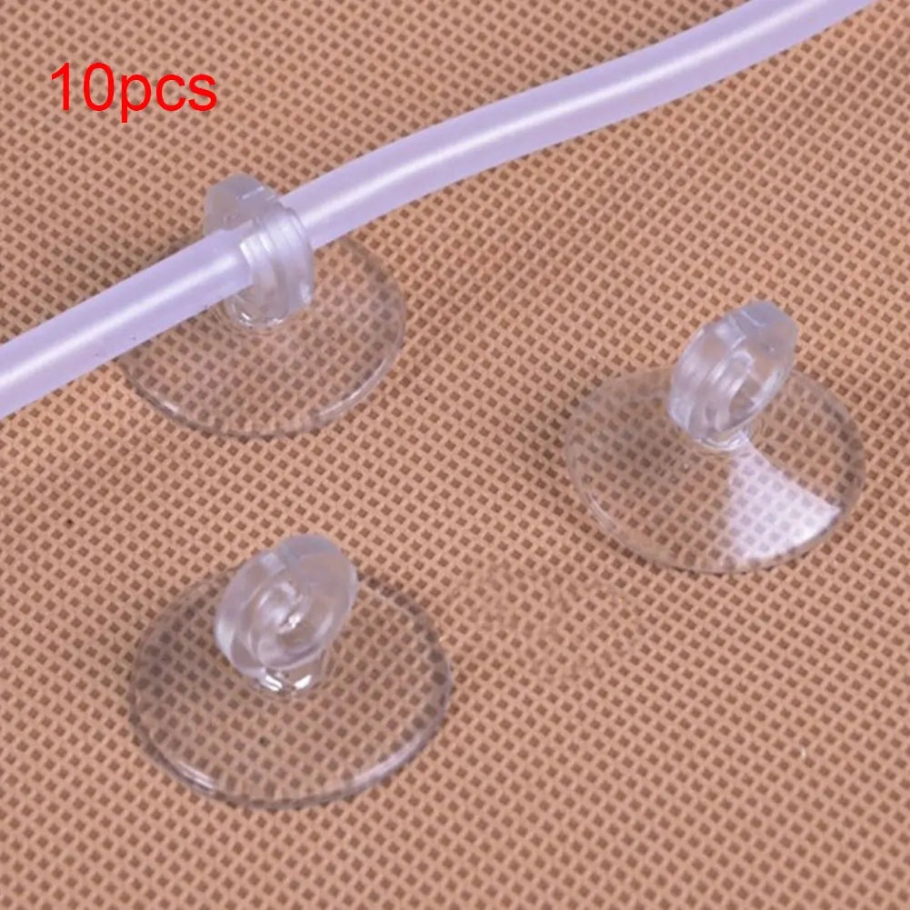 UXCELL Aquarium Suction Cups Holder Fish Tank Sucker for Glass Pipe Pump Hose Airline Tube Holder Tools Supplies Accessories