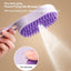 Pet Steamer Brush USB Rechargeable Cat Steamy Brush Dogs Cats Pet Hair Removal Self-Cleaning Comb for Long and Short Hair