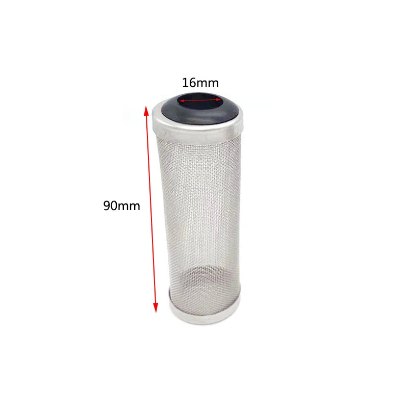 Stainless Aquarium Steel Filter Inlet Sleeve Mesh Shrimp Nets Special Shrimp Cylinder Filter Inflow Inlet Protect Accessories