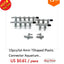 Black  Aquarium Suction Cup Air Tube Holder Sucker for Fish Tank Pump Oxygen Air Tube Fixing Clip  Aquarium Accessories 5pcs