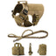 K9 Tactical Military Vest Pet German Shepherd Golden Retriever Tactical  Training Dog Harness and Leash Set For All Breeds Dogs