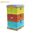 Benefitbee 10 frames size hive box three layers plastic Langstroth thermo beehive