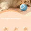 Cat Interactive Ball Training Self-moving Kitten Electric Cat Ball Tovs Elect ronic Automatic Rolling Magic Ball Toys for Cat