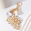 Dog Mama KeyChain Shiba Inu Golden Retriever Husky KeyRing Women Man Accessories Jewelry Bag Pendant Gift