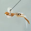 Funny Cat Stick Toy Furry Feather with Bell Cat Stick Toy Kitten Playing Pet Accessories Worm on A String Cat Toys Interactive