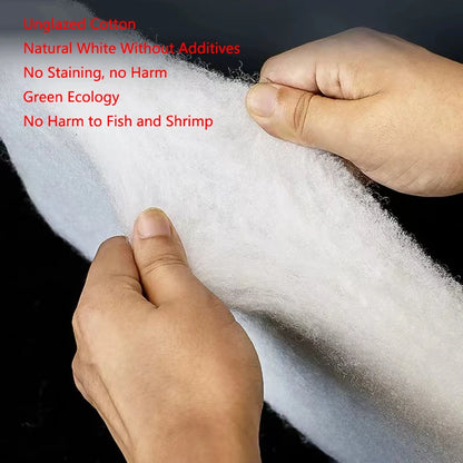 Aquarium Filter Super Thick Biochemical Filter Cotton Sponge for Aquarium Fish Tank Bio Cotton Foam Skimmer 50x12x3cm 100x12x3cm