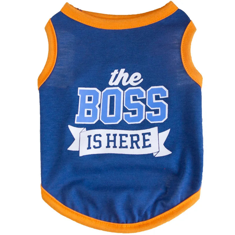 Lovely Cotton Pet Vest for Small Dogs Summer Puppy Dog Cat Clothes Pomeranian Poodle Chihuahua Shirts mascotas Clothing Apparels