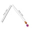 UXCELL 1 Pc Fashion Funny Cat Playing Rod Portable Spider Moon Halloween Toys Cat Playing Rod for Indoor