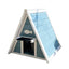 Indoor and outdoor cat house Feral cat nest rain proof and sunscreen cat villa wood cat cage warm outdoor cat shelter