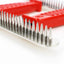 Dog Rake Deshedding Dematting Brush Comb Undercoat Rake for Dogs Cats Short Long Hair Pet Brushes Shedding with Double Row Pins