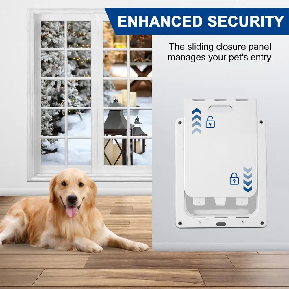 Dog Door For Large Dogs Weatherproof Pet Door Dog Door Transparent Flap Lightweight Pet Safe Dog Door For Small Medium Large