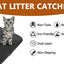 Pet Cat Litter Mat Waterproof Double Layer Pet Litter Box Mat Non-slip Sand Cat Pad Washable Bed Mat Clean Pad Products for Cat