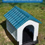 Outdoor kennel with toilet, sun protection in summer, universal in all seasons, outdoor rain-proof dog house, warm in winter, s