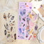 3pcs Kawaii Feather Dragonfly Bird Jellyfish Decorative Stickers Pack Scrapbooking Material Label Diary Phone Journal Planner