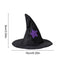 Pet Dog Cat Witch Hat Bandana Cosplay Prop Halloween Fancy Dress Costume Outfit Cat Costumes Photo Props Headwear
