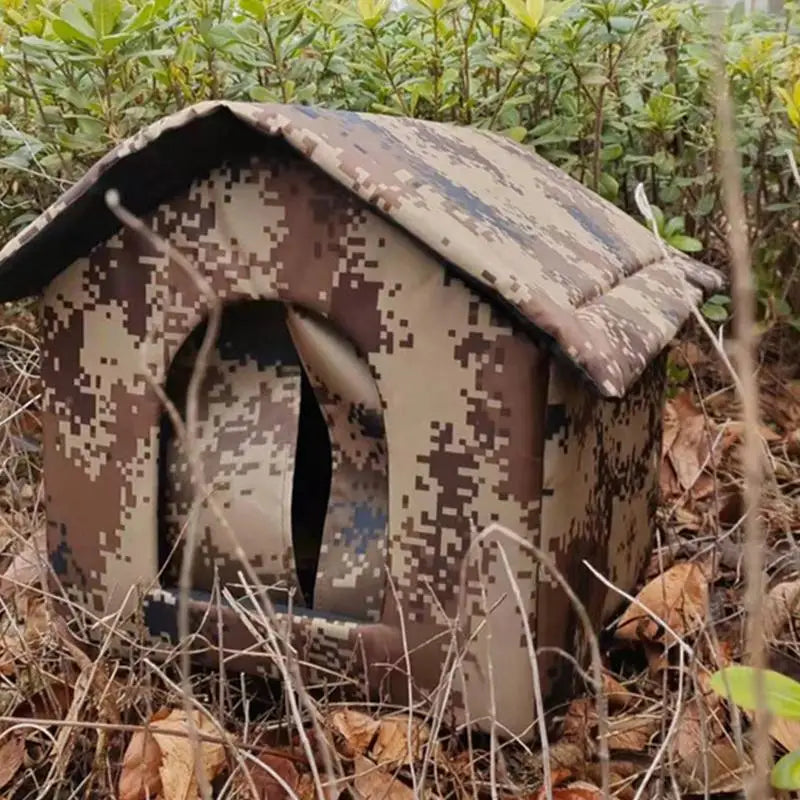 Outdoor Cat House Weatherproof Insulated Feral Cat Shelter Insulated Outside Feral Cat House Shelter With Door Pet House Cold