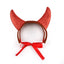 Halloween Ox Horn Headband for Cats Lovely Holiday Costume Pet Head Accessories Adjustable Chihuahua Kitten Decorate Products