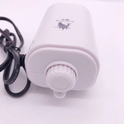 220V 3.5W 8W 12W Aquarium Air Pump Fish Tank Mini Air Compressor Oxygen Pump Aquarium Fish Tank Accessories Two Outputs New2022