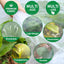 Garden Plant Insect Netting Vegetable, Flower and Fruit Care Cover Netting Pest Control Bird-proof 60 Mesh Protective Netting