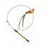 Simulation Bird Interactive Cat Toys Funny Feather Bird with Bell Cat Stick Toy for Kitten Playing Teaser Wand Toys Cat Supplies