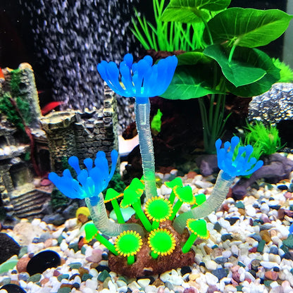 Artificial Underwater Coral  Aquarium Fish Tank Simulation Decoration Aquarium Backgrounds Plants Water Grass Accessories Home