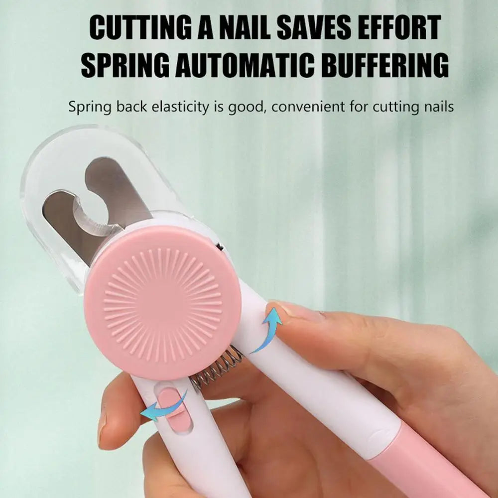 Nail Clippers For Dog Kitten Nail Clippers Cat Claw Trimmer For Nail Bloodline To Avoid Over Cutting Led Light Pet Nail Grooming