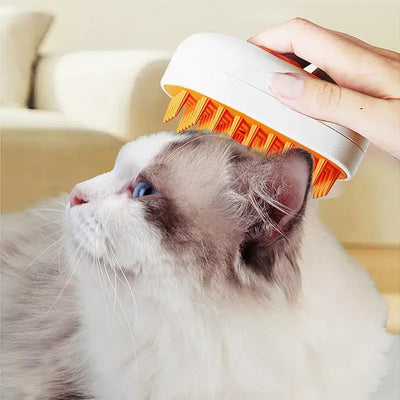 Cat Water Brush 3 In 1 Silicone Cat Shedding Brush Cat Massage Brush For Cats Dogs Puppy Cat Cleaning Steam Comb Pet Hair Remove