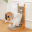 Detachable Wooden Scratching Post For Cats