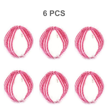6pcs Nylon Laundry Ball Washing Machine Decontamination Ball Fur Lint Sticking Dedusting Roller Pet Hair Removal Ball in Laundry