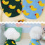 Cartoon Ducks Wool Sweaters for Small Medium Dogs Winter Warm Cat Clothing French Bulldog New Year Christmas Pet Cat Overalls